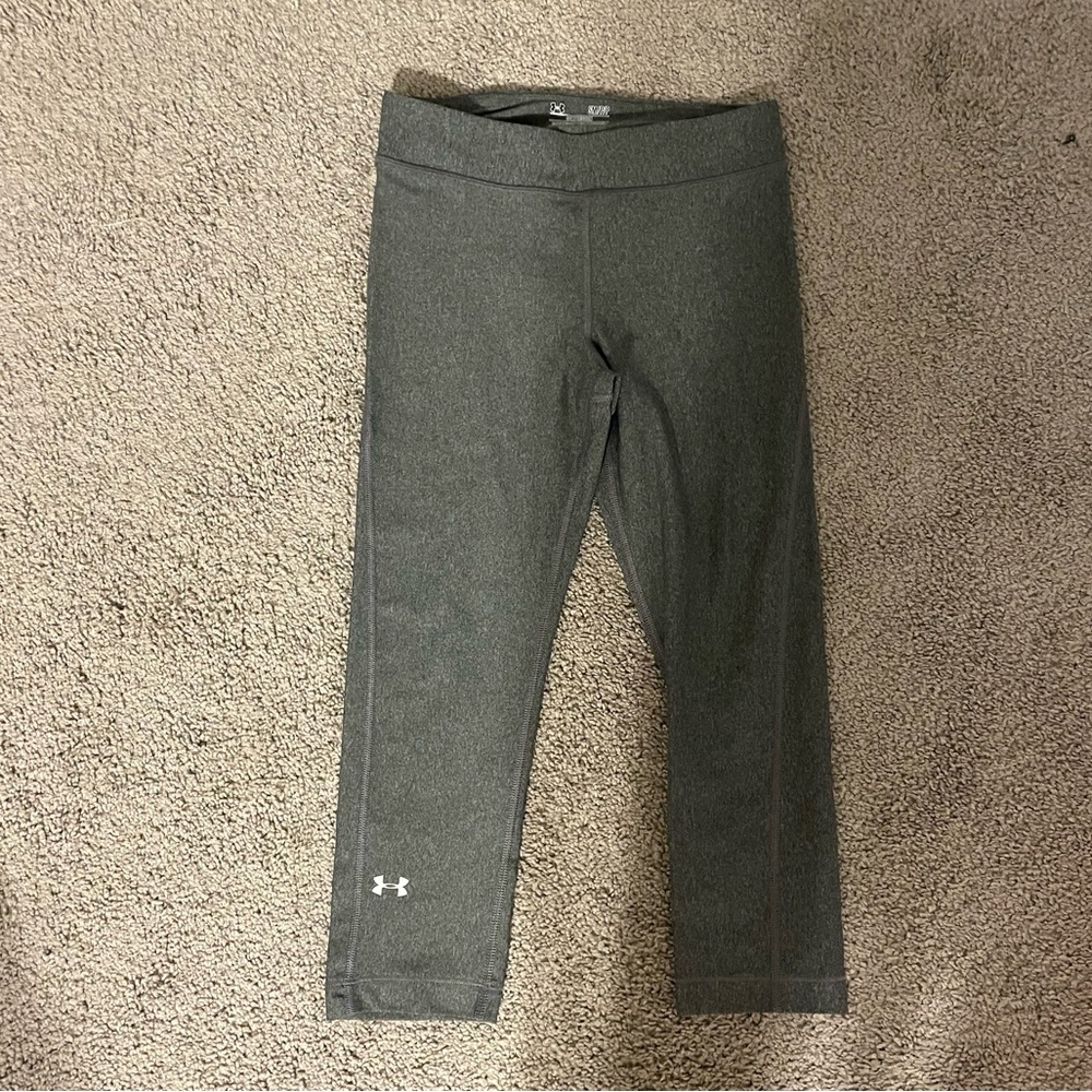 Under Armour Women’s Leggings, HeatGear Tight Compression Ankle Fitted org  $45